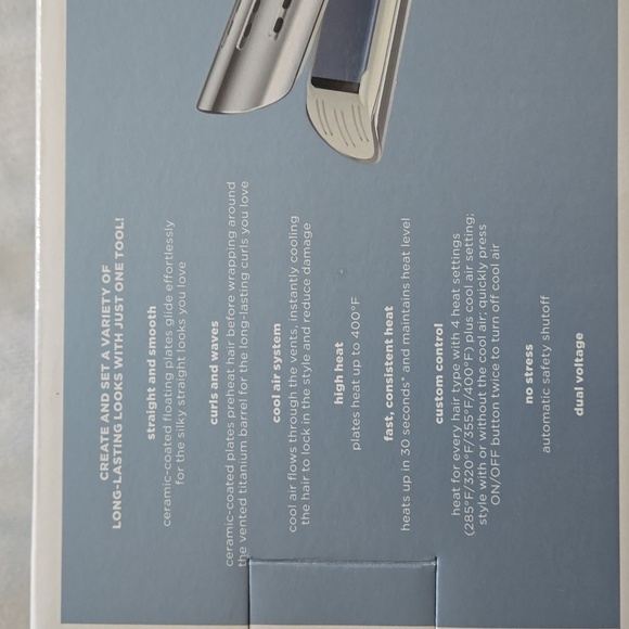 2 in 1 curl straightener - Picture 2 of 3